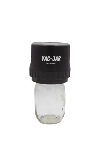 Vac-Jar single complete unit on a jar ready to be used 